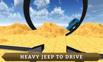 Offroad 4X4 Mountain Jeep Sim পোস্টার