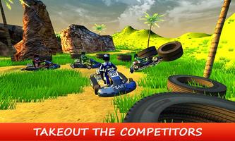 Beach Kart - Stunt Buggy Rider capture d'écran 3