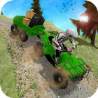 Extreme Off-Road Cargo Transport Quad ATV Rider 3D ícone