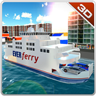 Simulador aparcamiento ferry icono