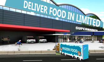 Frozen Food Truck Simulator syot layar 2