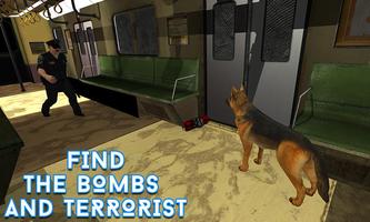 Police Subway Security Dog Sim poster