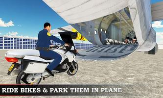 Police Bike Plane Transporter-poster