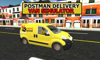 Postman Delivery Van Simulator পোস্টার