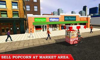 Popcorn Hawker 3d symulator plakat