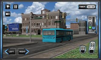 Lycée 3D Bus Simulator Affiche