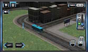 Lycée 3D Bus Simulator capture d'écran 1