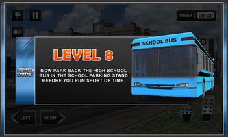 Lycée 3D Bus Simulator capture d'écran 2