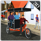 Tuk Tuk Bicycle Rickshaw Drive simgesi