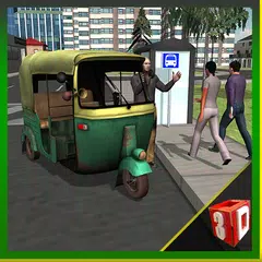 Tuk tuk sim auto motorista