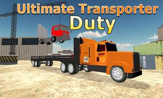 Truck Transporter Lorry Sim poster