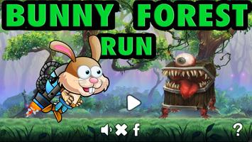 Bunny Forest Run : Winter الملصق