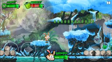 Bunny Forest Run : Winter imagem de tela 1