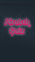 scratch picture and logo quiz poster