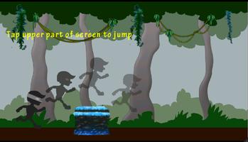 Ninja Forest Run Ekran Görüntüsü 1