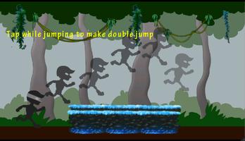 Ninja Forest Run captura de pantalla 2