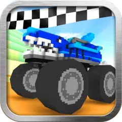 Blocky Monster Truck Racing APK Herunterladen