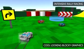Blocky Rally Racing скриншот 1