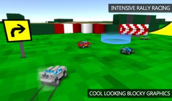 Blocky Rally Racing ảnh chụp màn hình 1