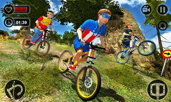 Downhill Superhero Kids Bicycle Rider screenshot 1