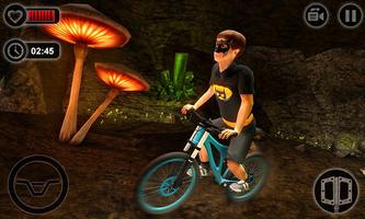 Downhill Superhero Kids Bicycle Rider screenshot 2