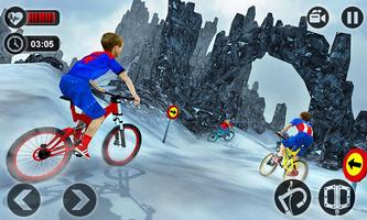 Downhill Superhero Kids Bicycle Rider screenshot 3