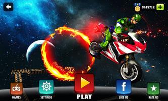 Moto Bike Stunt Racer: Impossible Track Rider Affiche
