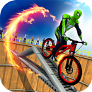Tricky Bicycle Stunts: Superhero BMX Rider APK