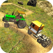 Tracteur Pull Vs Car Tow Transporteur 3D