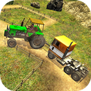 Tracteur Pull Vs Car Tow Transporteur 3D APK