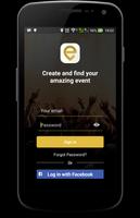 Evenia - Your Event Finder اسکرین شاٹ 1