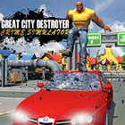 Great City Destroyer Simulator ไอคอน