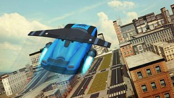 Free Flying Racing Car Driving screenshot 1