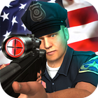 Sniper Cop Contract to kill 3D icône