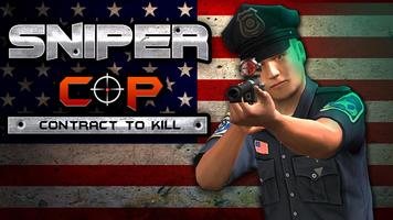 Sniper Cop Contract to kill 3D plakat