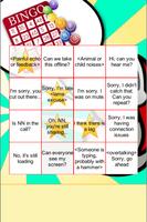 Conference Call App: Bingo! Cartaz