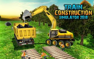 Real Train Construction Simulator 2018 Affiche