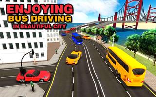 City Coach Bus Driving Simulator Pro 2018 capture d'écran 2