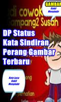 Status 'Gambar' DP Kata Sindiran Paling Mengena Plakat