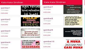 Status 'Gambar' DP Kata Sindiran Paling Mengena Screenshot 1