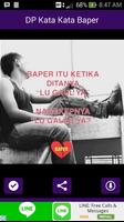 DP Kata Kata Baper تصوير الشاشة 1