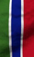 Gambia flag lwp Free imagem de tela 2