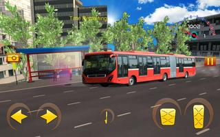 Rijden stad Metro Bus Simulato-poster