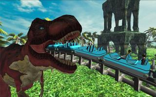 Jurassic Jungle Roller Coaster syot layar 1