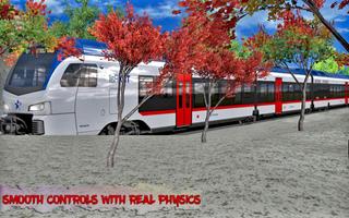 驱动器 地铁  山 3D 火车 截图 2