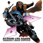 Gambit und Rogue Wallpaper Zeichen