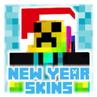 Happy "New Year" skins pack for MCPE edition. आइकन