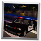 Police car Mustang – mod for Minecraft 图标