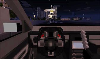 برنامه‌نما Police car Mustang – mod for Minecraft عکس از صفحه