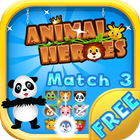 Animal Heroes All New Match 3 icône